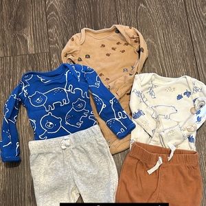 Carters newborn set